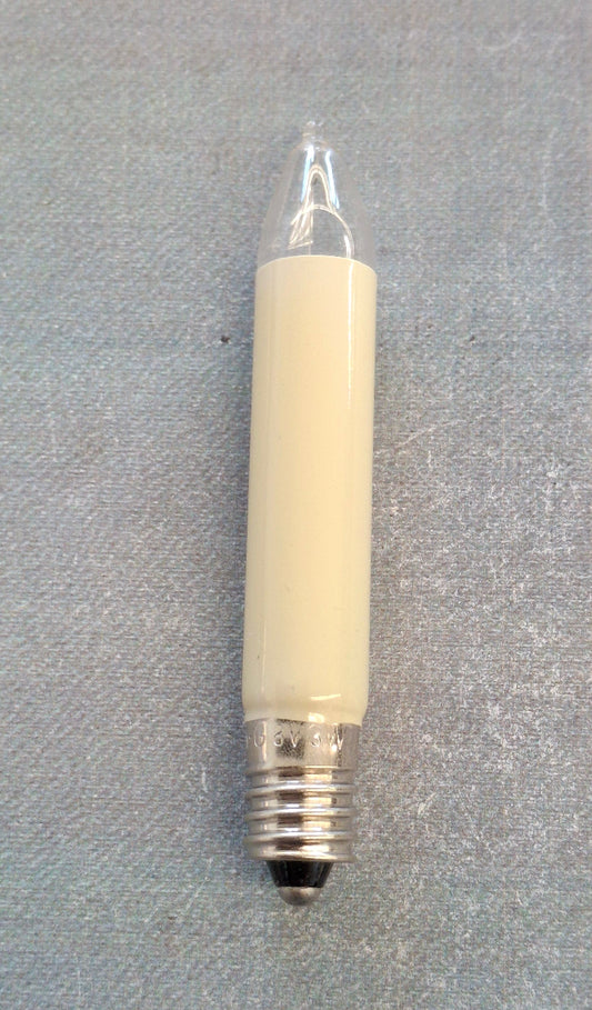 Kleinschaftkerze Schaftkerze 8 Volt 3 Watt E10 Fassung Ersatzlampe Weihnachtsbeleuchtung