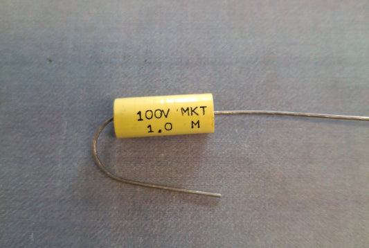 Kondensator 1000nF 1uF 100V axial DDR Folienkondensator RFT