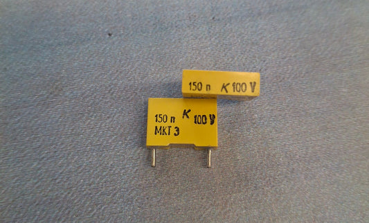 Kondensator 150nF 0.15µF 100V DDR Folienkondensator RFT