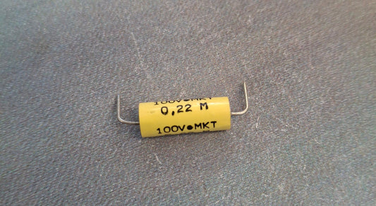 Kondensator-0,22µF 220nF 100V DDR Folienkondensator RFT