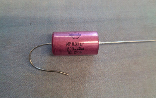 Kondensator 330nF 0,33µF 160V DDR Folienkondensator RFT