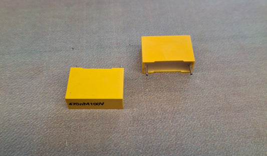 Kondensator 470nF 0,47µF 100V DDR Folienkondensator RFT