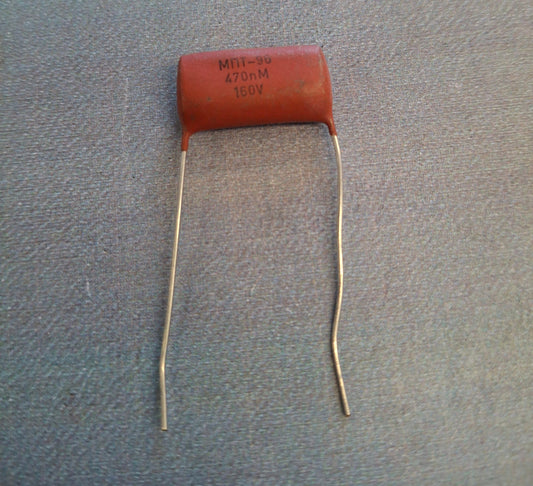 Kondensator 470nF 0.47uF 160V MPT-96 Folienkondensator