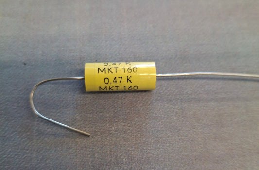 Kondensator 470nF 0,47µF 160V axial DDR Folienkondensator RFT