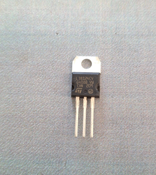 L78S24CV positiver Festspannungsregler 24 Volt 2 Ampere im TO-220-Gehäuse von STMicroelectronics