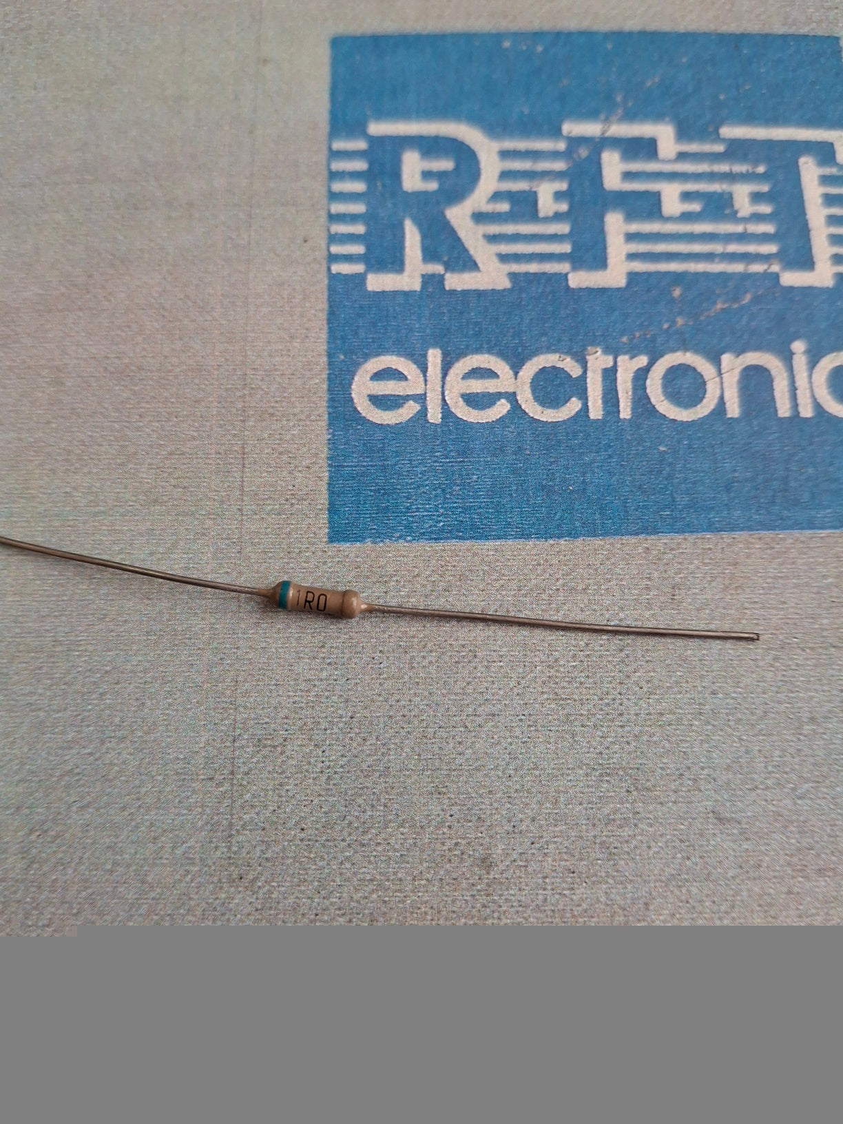 Metallschichtwiderstand RFT (DDR) – 1 Ω – 0,25 W – 2 %