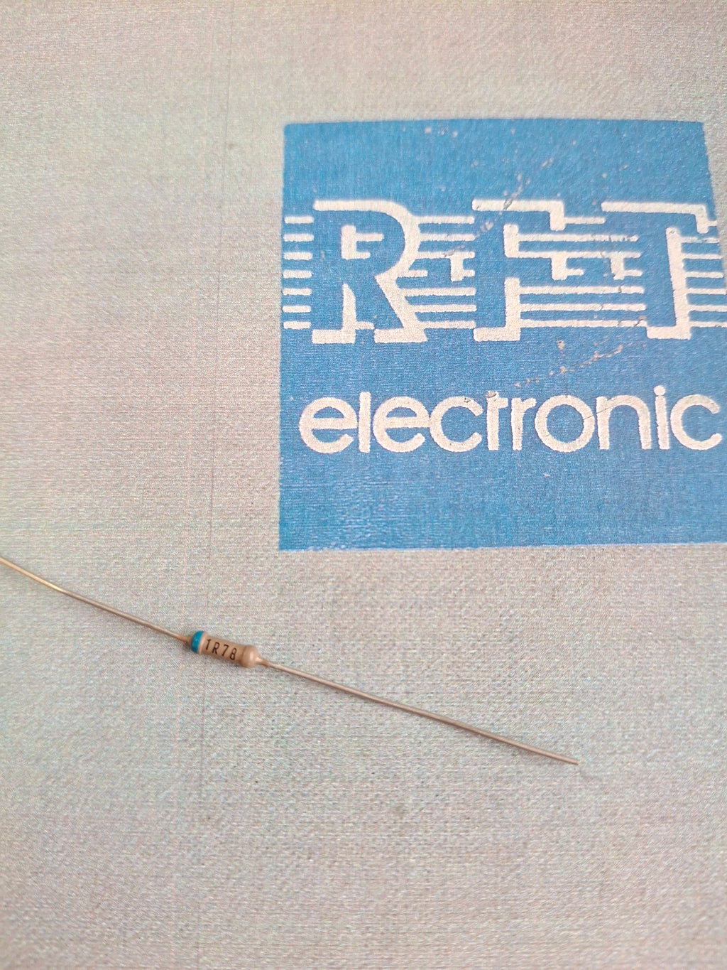 Metallschichtwiderstand RFT (DDR) – 1,78 Ω – 0,25 W – 2 %