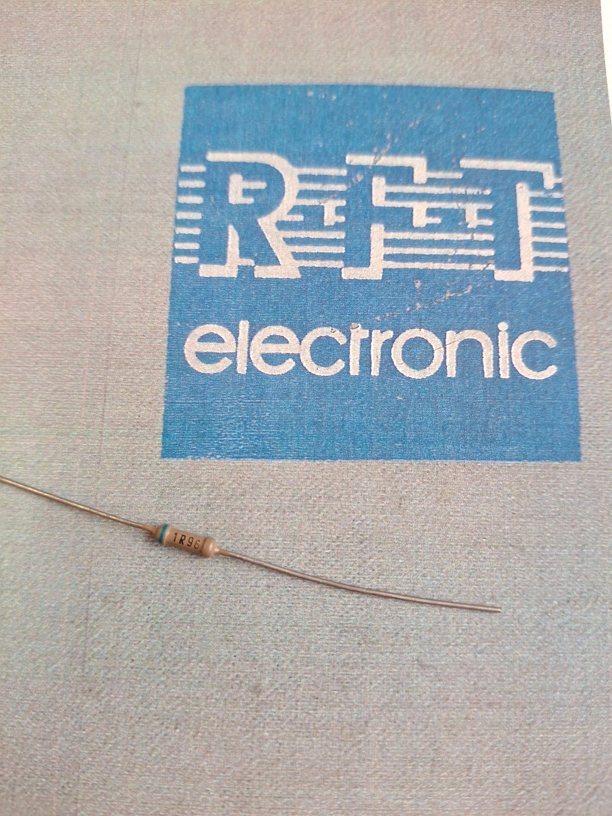 Metallschichtwiderstand RFT (DDR) – 1,96 Ω – 0,25 W – 2 %