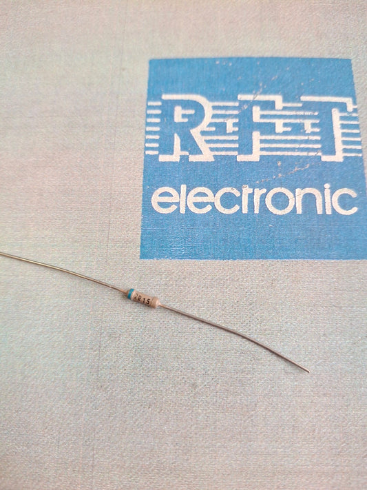 Metallschichtwiderstand RFT (DDR) – 2,15 Ω – 0,25 W – 2 %