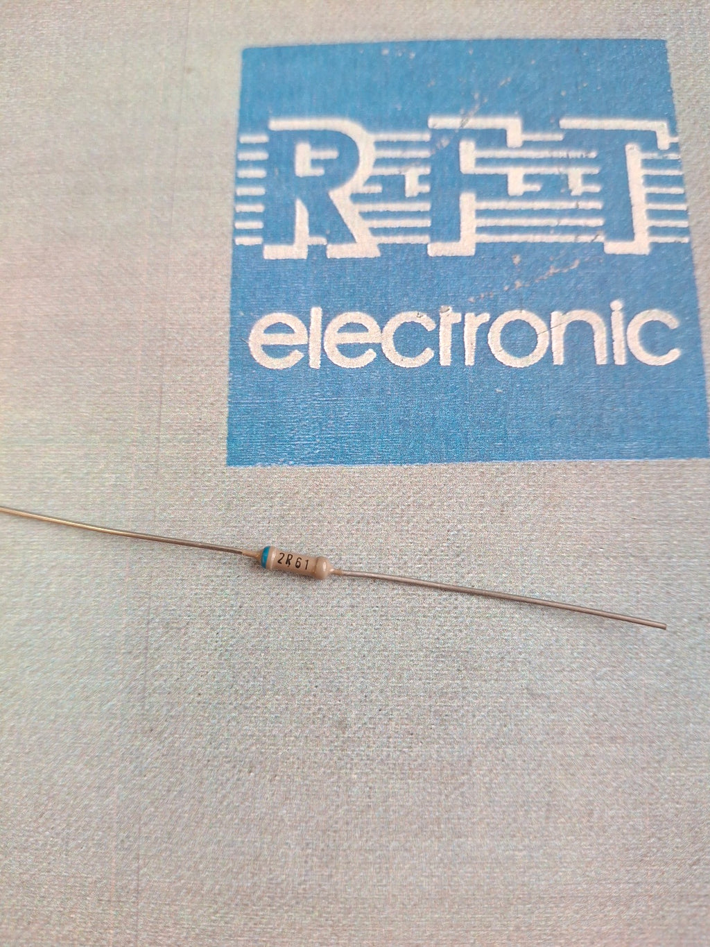 Metallschichtwiderstand RFT (DDR) – 2,61 Ω – 0,25 W – 2 %