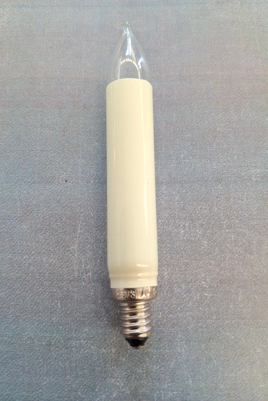 Normalschaftkerze Schaftkerze 23 Volt 3 Watt E 10 Fassung Ersatzlampe Weihnachtsbeleuchtung