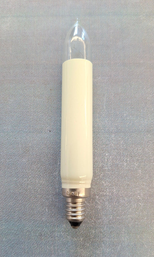 Normalschaftkerze Schaftkerze 8 Volt 3 Watt E10 Fassung Ersatzlampe Weihnachtsbeleuchtung