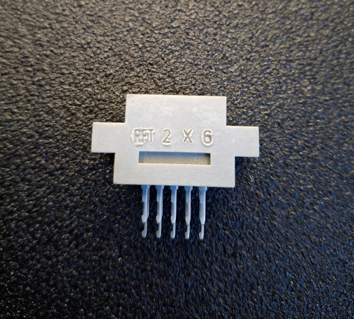 RFT EFS-Stecker 2x6  – 15-polig – EFS15 DDR NOS Robotron