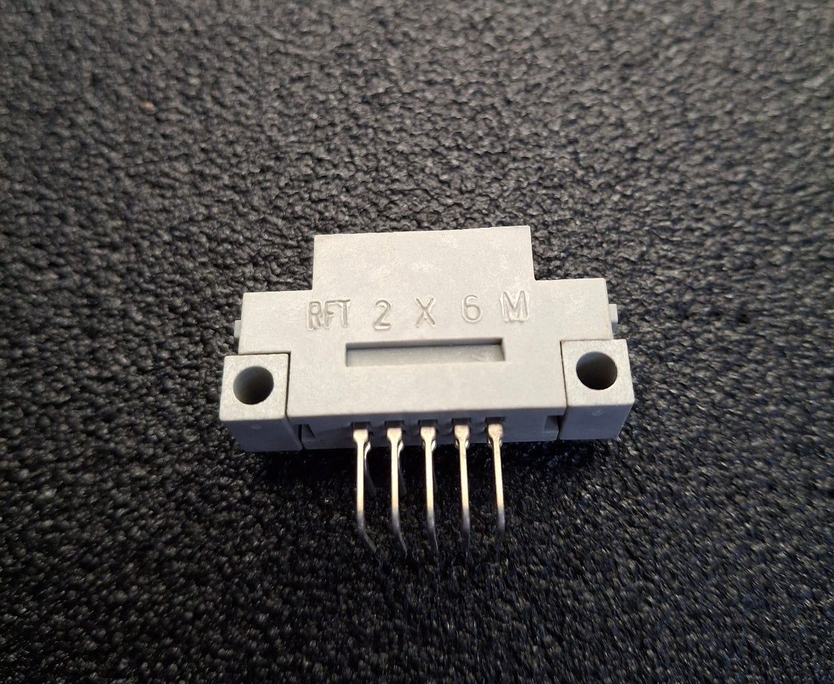 RFT EFS Stecker 2x6M 10polig gewinkelt EFS10 DDR NOS Robotron