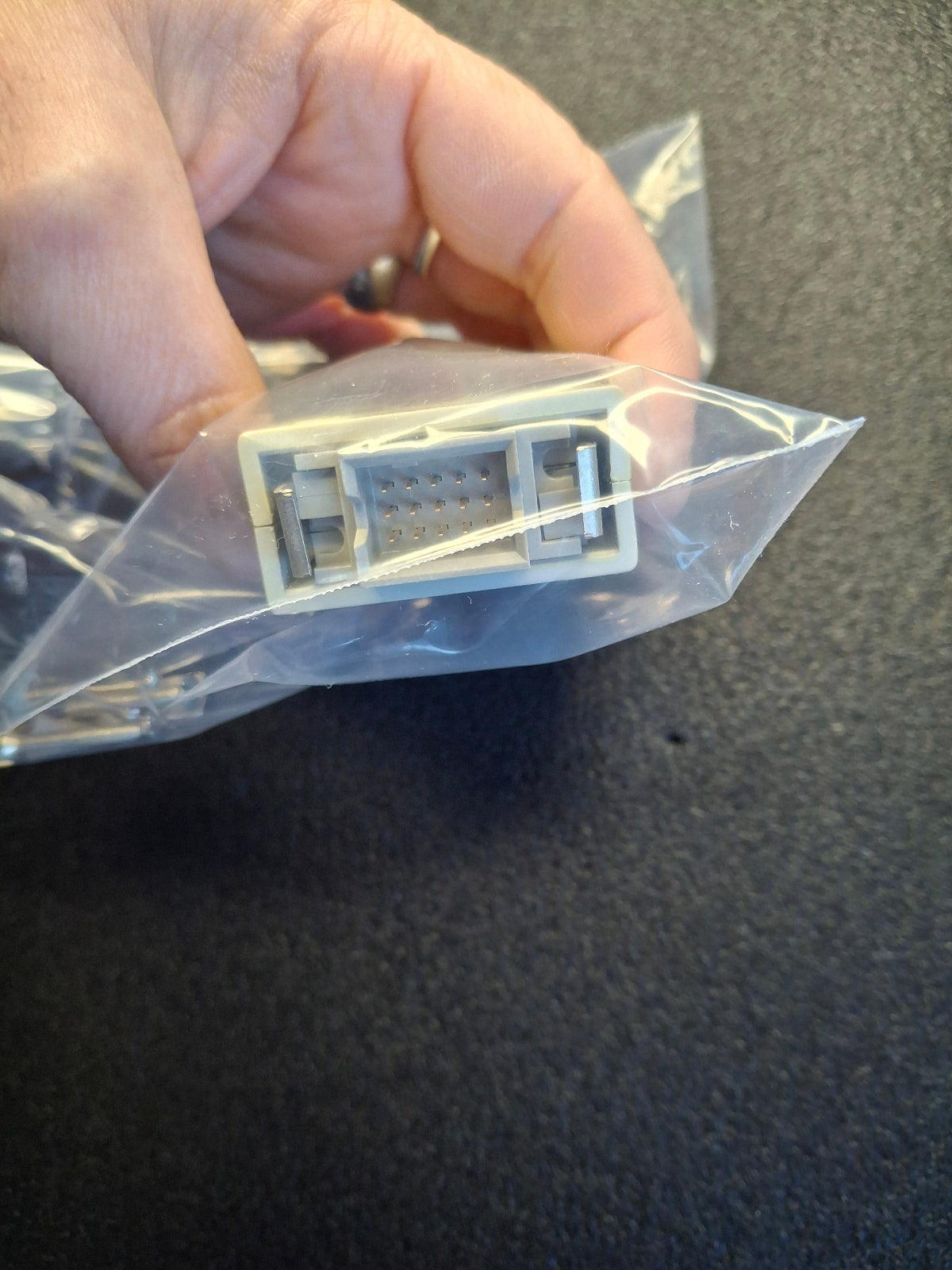 RFT EFS15-Steckergehäuse – 15-polig – DDR NOS – mit Stecker für Robotron