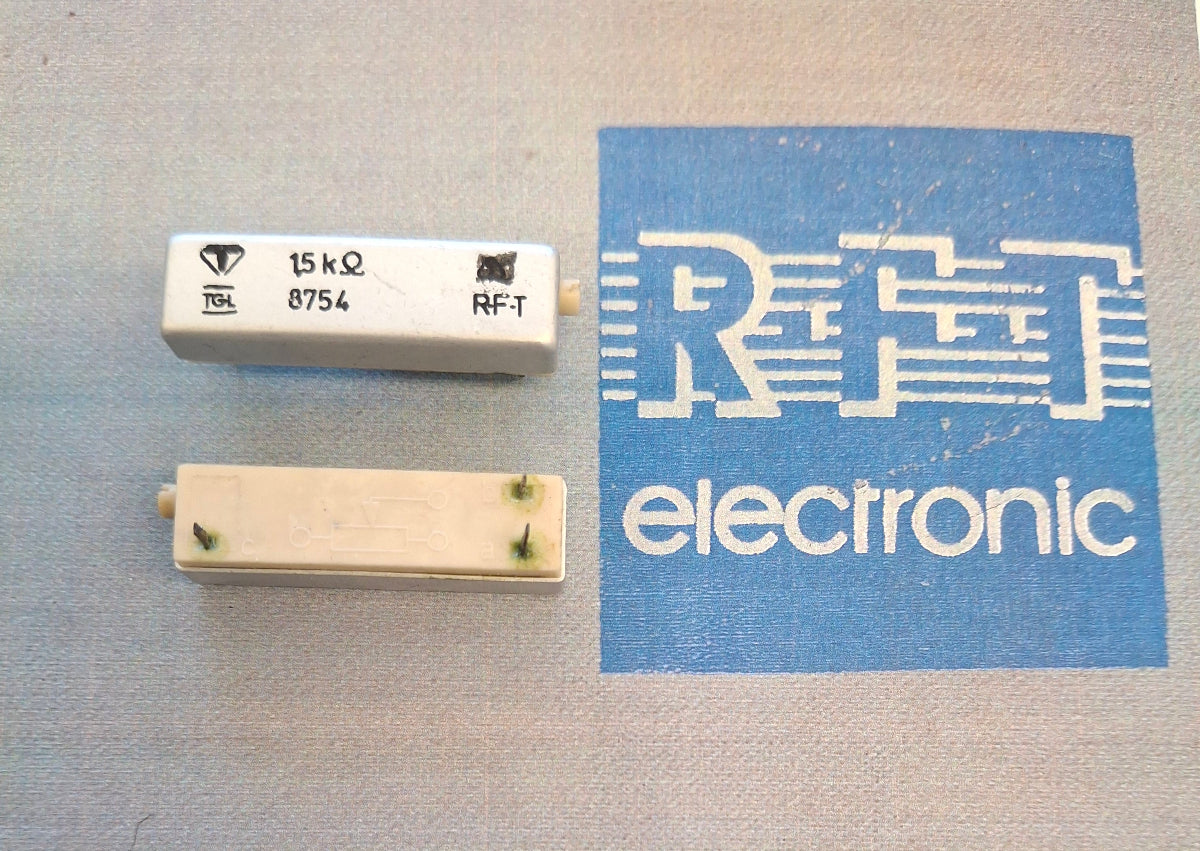 Spindeltrimmer Spindeleinstellregler potentiometer 1,5K-Ohm einstellregler RFT DDR TGL-8754 NOS