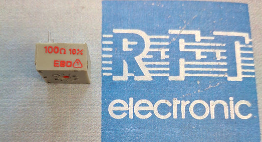 Spindeltrimmer Spindeleinstellregler potentiometer 100-Ohm präzision einstellregler liegend RFT DDR NOS