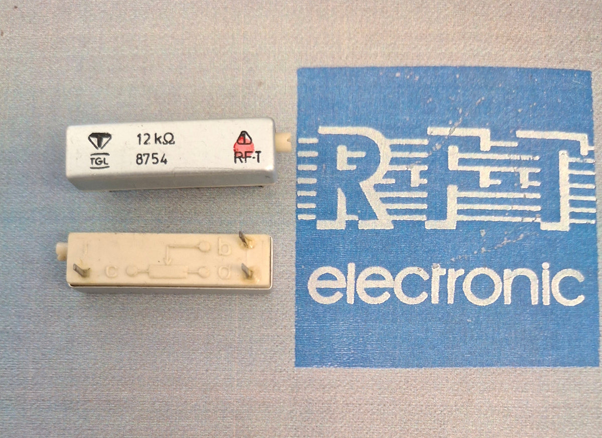 Spindeltrimmer Spindeleinstellregler potentiometer 12K-Ohm einstellregler RFT DDR TGL-8754 NOS