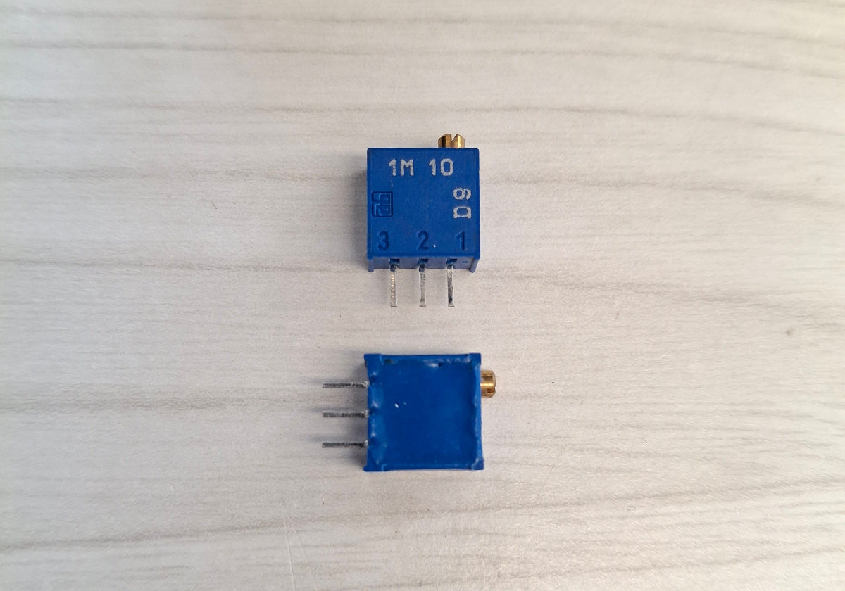 Spindeltrimmer Spindeleinstellregler potentiometer 1M Ohm einstellregler stehend