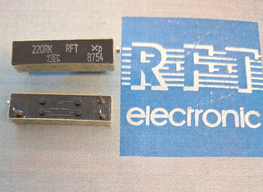 Spindeltrimmer Spindeleinstellregler potentiometer 220-Ohm einstellregler RFT DDR TGL-8754 NOS