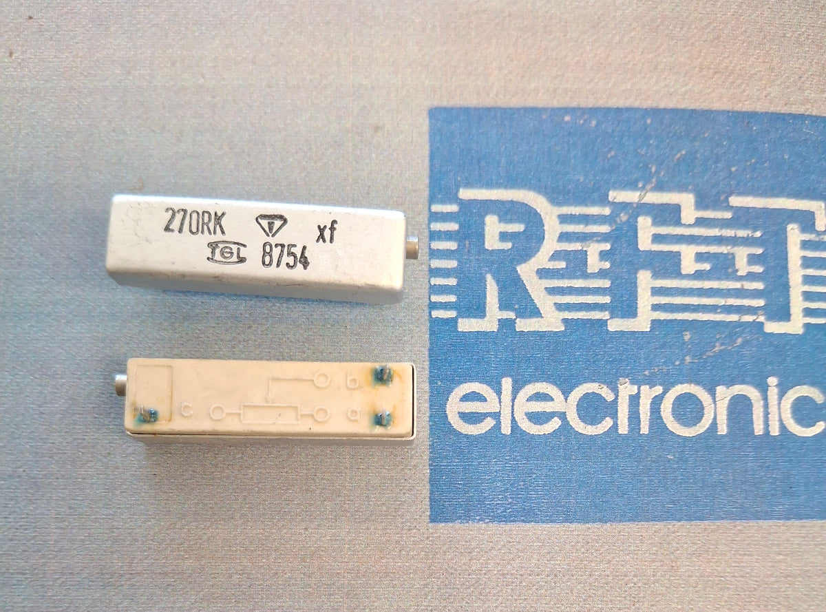 Spindeltrimmer Spindeleinstellregler potentiometer 270-Ohm einstellregler RFT DDR TGL-8754 NOS