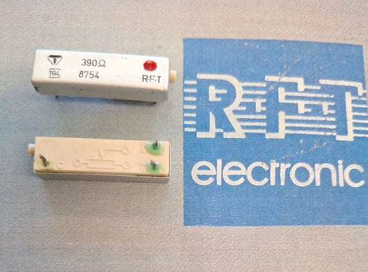 Spindeltrimmer Spindeleinstellregler potentiometer 390-Ohm einstellregler RFT DDR TGL-8754 NOS