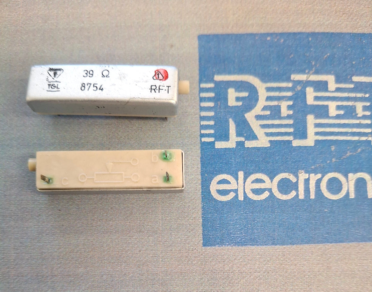 Spindeltrimmer Spindeleinstellregler potentiometer 39-Ohm einstellregler RFT DDR TGL-8754 NOS