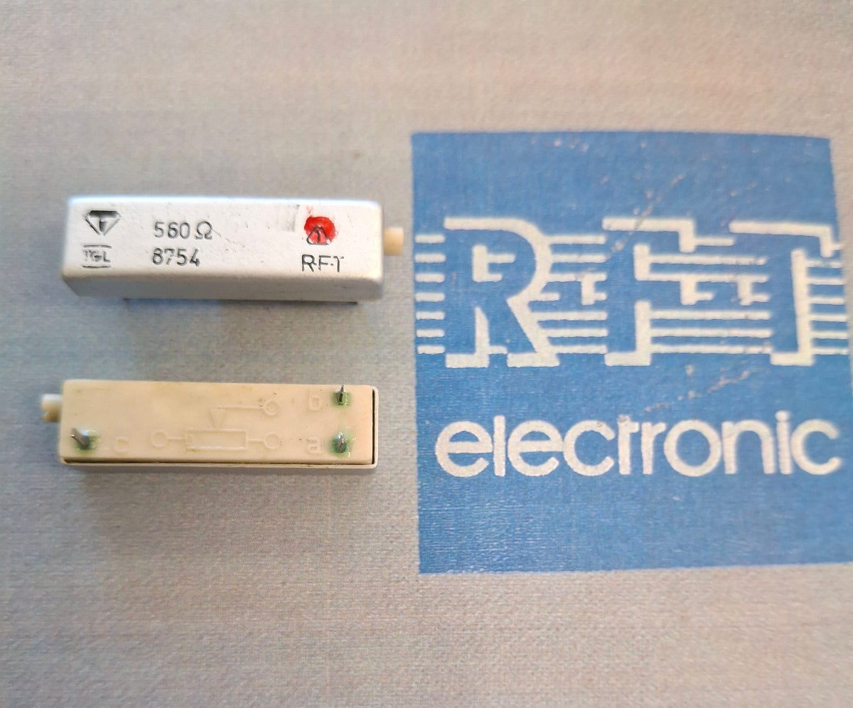 Spindeltrimmer Spindeleinstellregler potentiometer 560-Ohm einstellregler RFT DDR TGL-8754 NOS