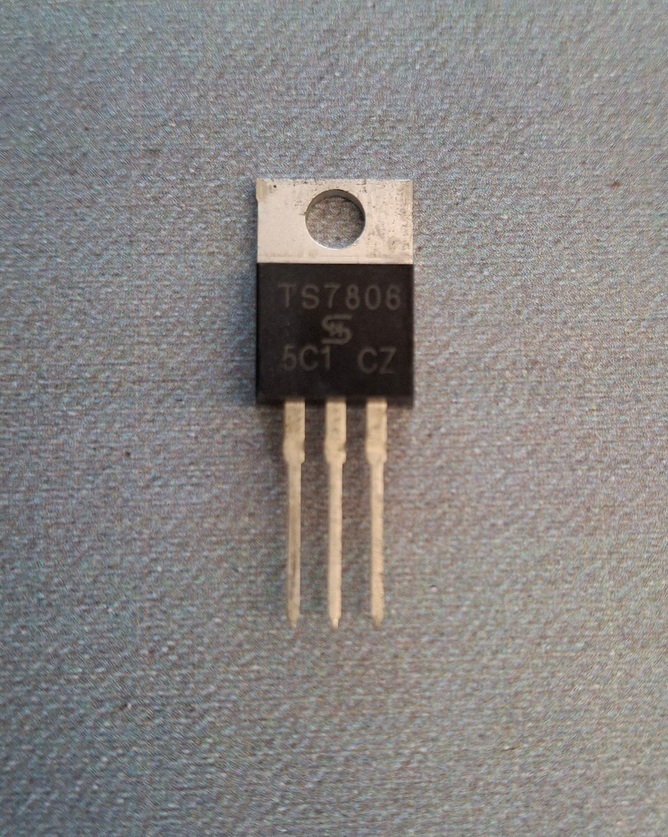 TS7806 positiver Festspannungsregler 6 Volt 1 Ampere im TO-220-Gehaeuse von Taiwan Semiconductor