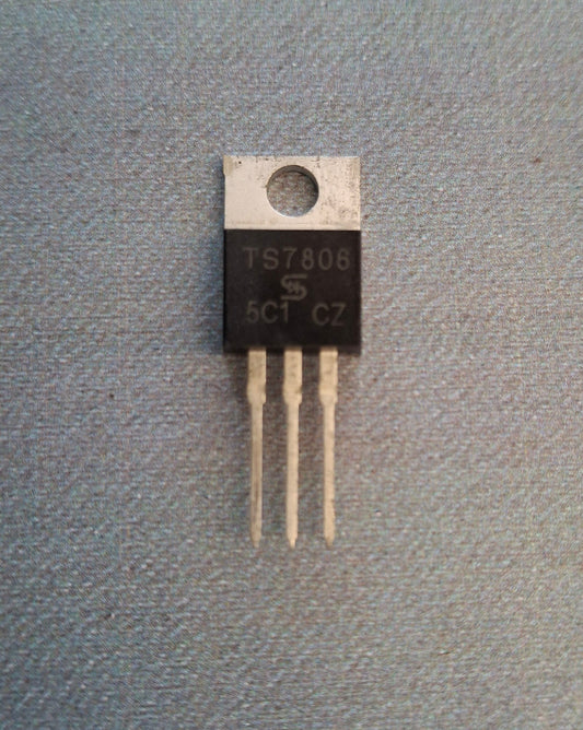 TS7806 positiver Festspannungsregler 6 Volt 1 Ampere im TO-220-Gehaeuse von Taiwan Semiconductor