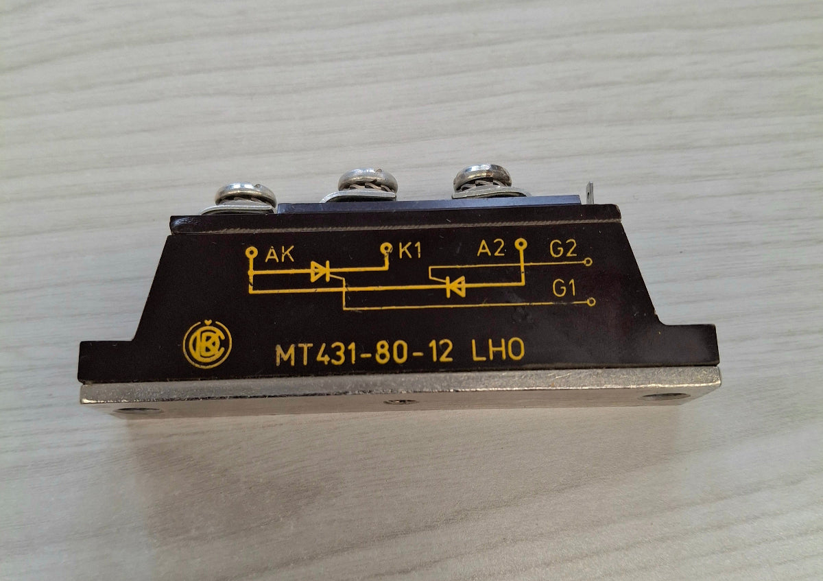 Thyristormodul Thyristor Thyristormodul MT431 MT431-80-12 DDR Nostalgie Sammler