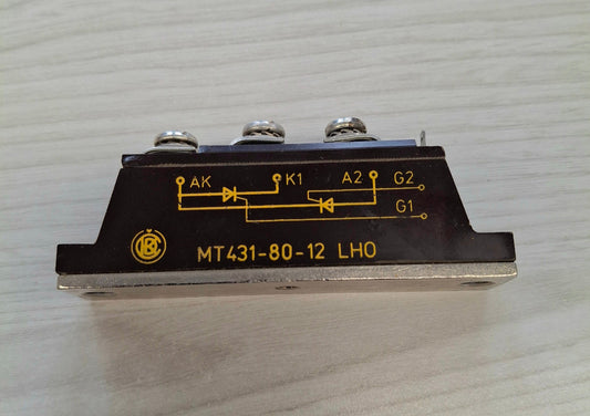 Thyristormodul Thyristor Thyristormodul MT431 MT431-80-12 DDR Nostalgie Sammler