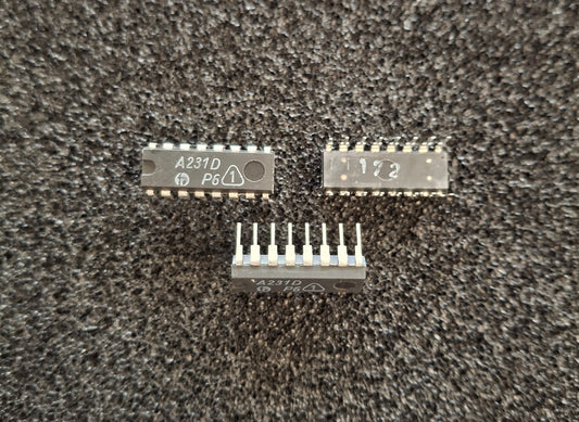 DDR RFT A231D RGB-Matrix im DIP-16-Gehäuse (NOS)