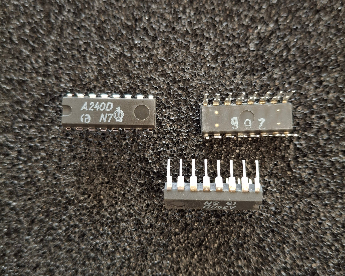 DDR RFT A240D Bild-ZF-Verstärker im DIP-16-Gehäuse (NOS)