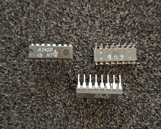DDR RFT A240D Bild-ZF-Verstärker im DIP-16-Gehäuse (NOS)