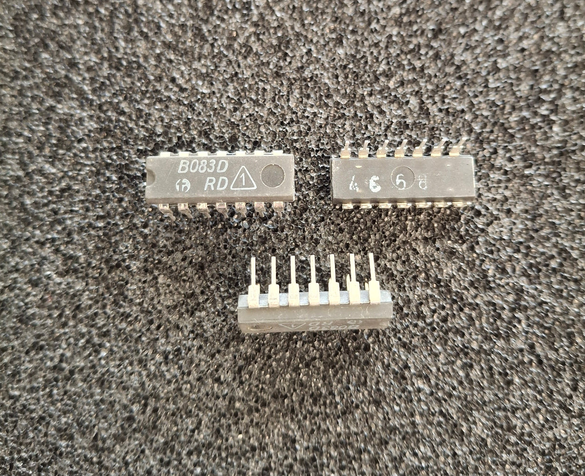 DDR RFT B083D Dual-BIFET-Operationsverstärker im DIP-14-Gehäuse (NOS)
