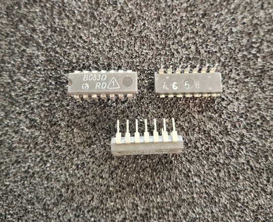 DDR RFT B083D Dual-BIFET-Operationsverstärker im DIP-14-Gehäuse (NOS)