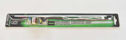 HQ Power FLPSG Kaltkathoden-Leuchtstoffröhre Grün 30 cm mit 12 Volt Versorgungsmodul in Originalverpackung