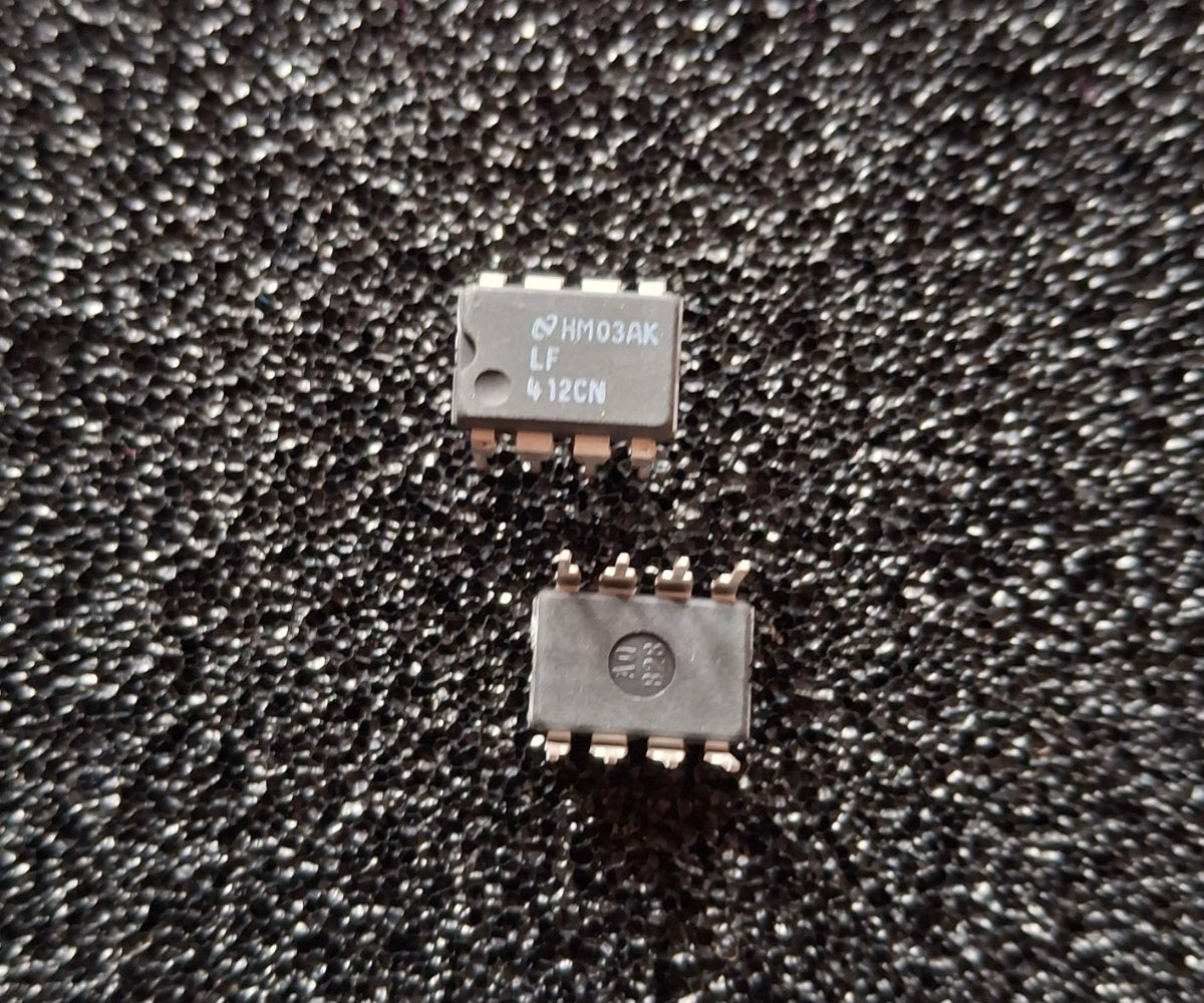 National Semiconductor LF412CN JFET Dual Operationsverstärker im DIP-8-Gehäuse (NOS)