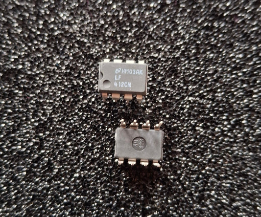 National Semiconductor LF412CN JFET Dual Operationsverstärker im DIP-8-Gehäuse (NOS)