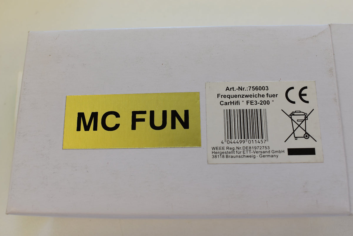 McFun FE3-200 3-Wege Frequenzweiche 4 Ohm 50 W RMS 100 W 600/9000 Hz