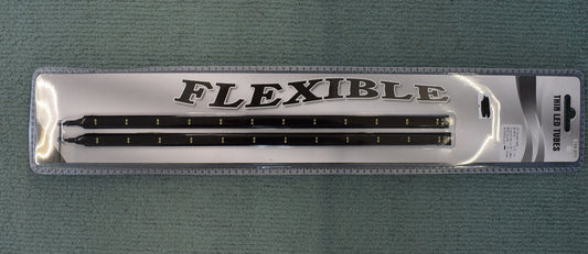 McFun Flexislim LED-Leuchtstäbe 30 cm in weiß 12 Volt mit 24 SMD-LEDs für Fahrzeug-Innenraumbeleuchtung