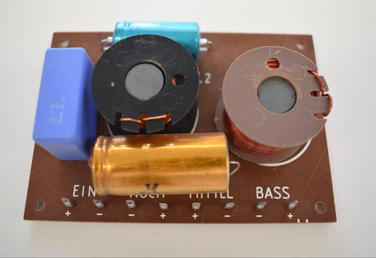 PROFITEC LF3-100 3-Wege-Frequenzweiche für 8-Ohm-Lautsprecher mit 60 Watt Belastbarkeit und Übergangsfrequenzen von 700 Hz und 2400 Hz