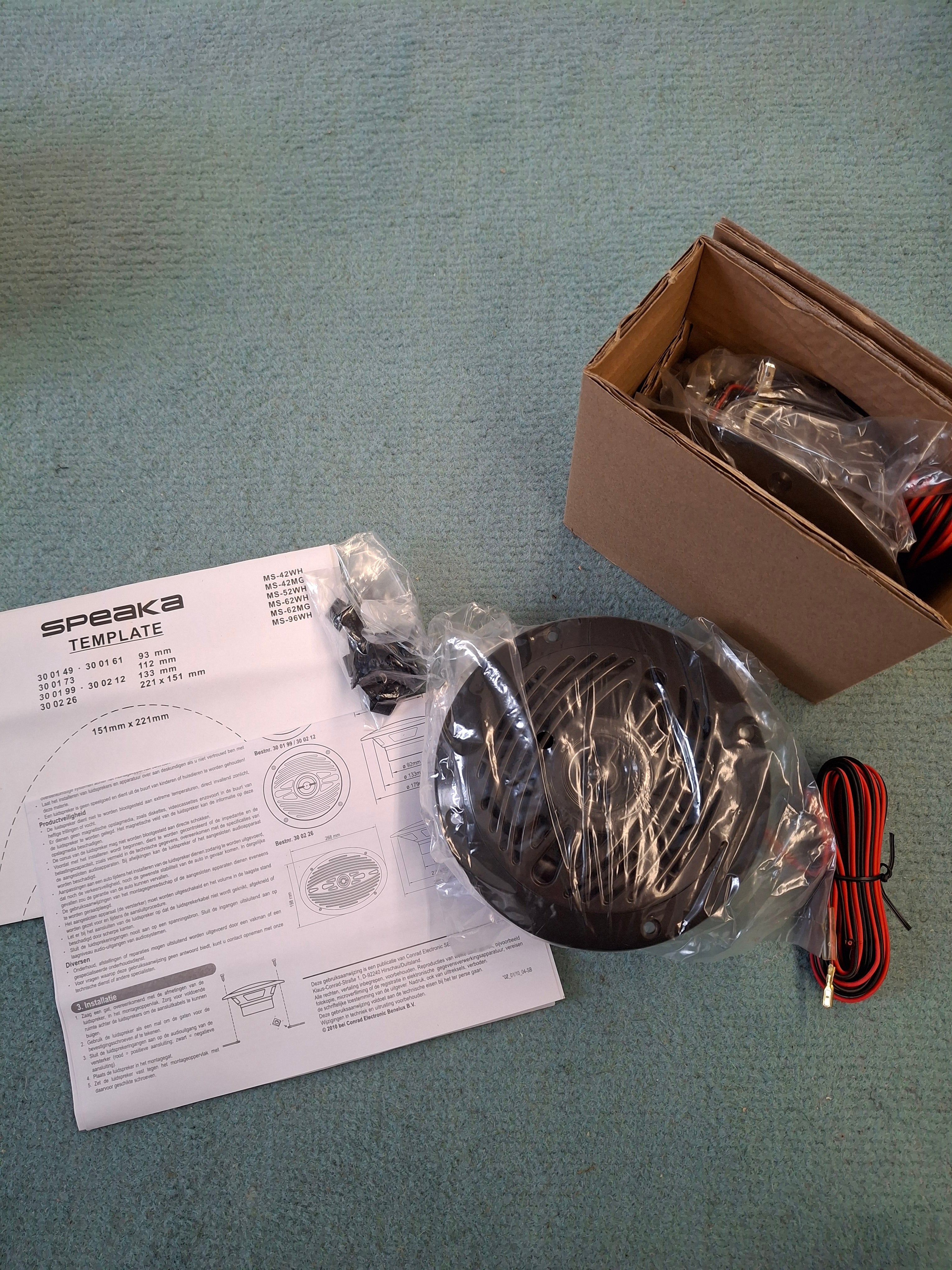 Speaka Special Marine-Lautsprecher (130 mm)