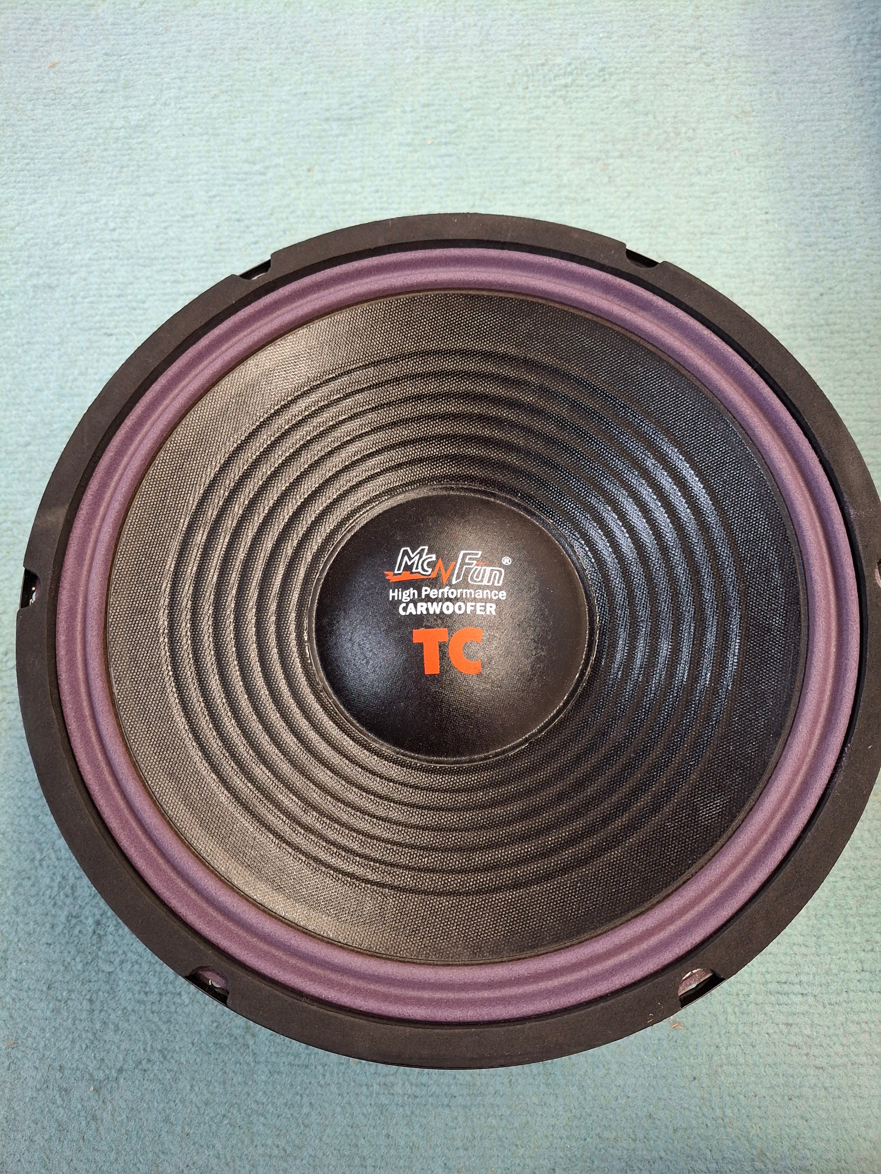 McFun TC-12 High Performance Carwoofer Ausstellungsstück Farbe verblasst