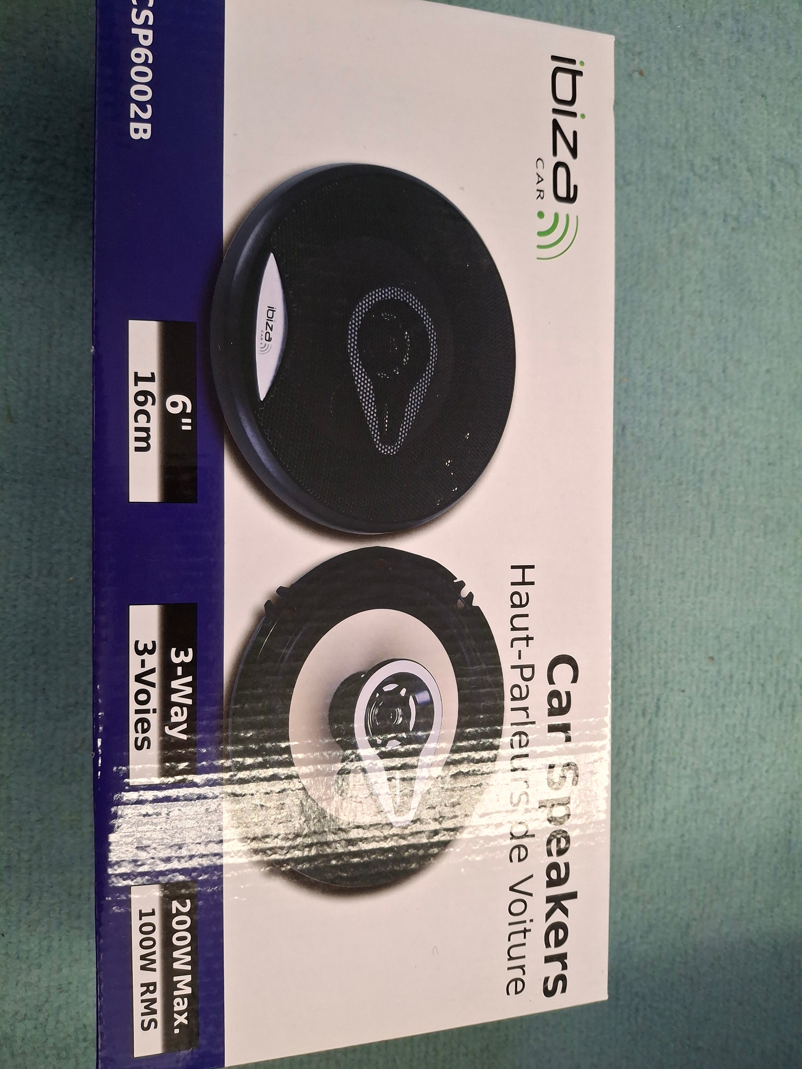 Ibiza Sound CSP6002B Carspeaker