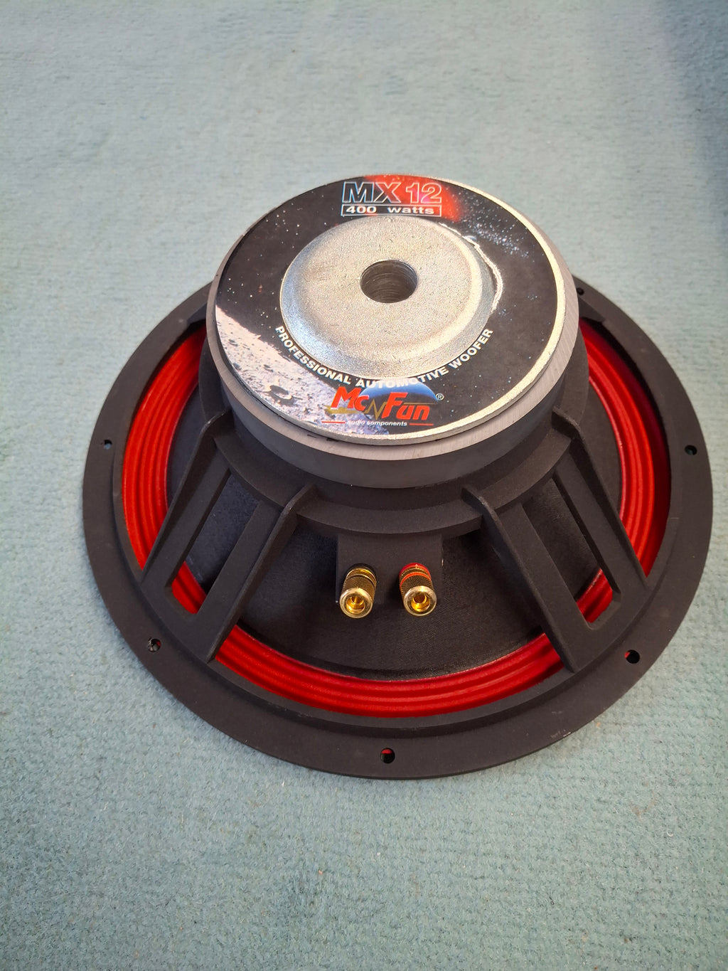 McFun MX12 Subwoofer-Chassis ohne Mittelaufdruck