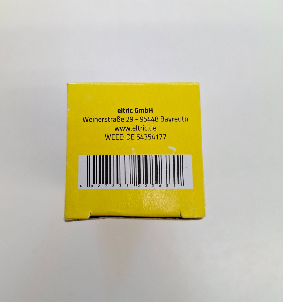 EGB Kerzenlampe 25W E14 230V klar Glühlampe Kerzenform NOS