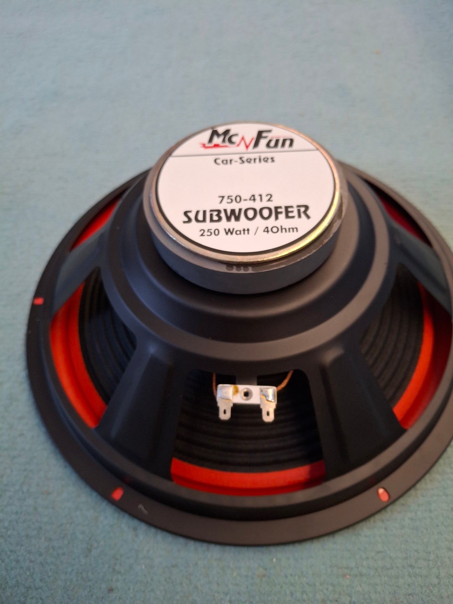 McFun HC-12  Lautsprecher-Chassis Ausführung rot/lila