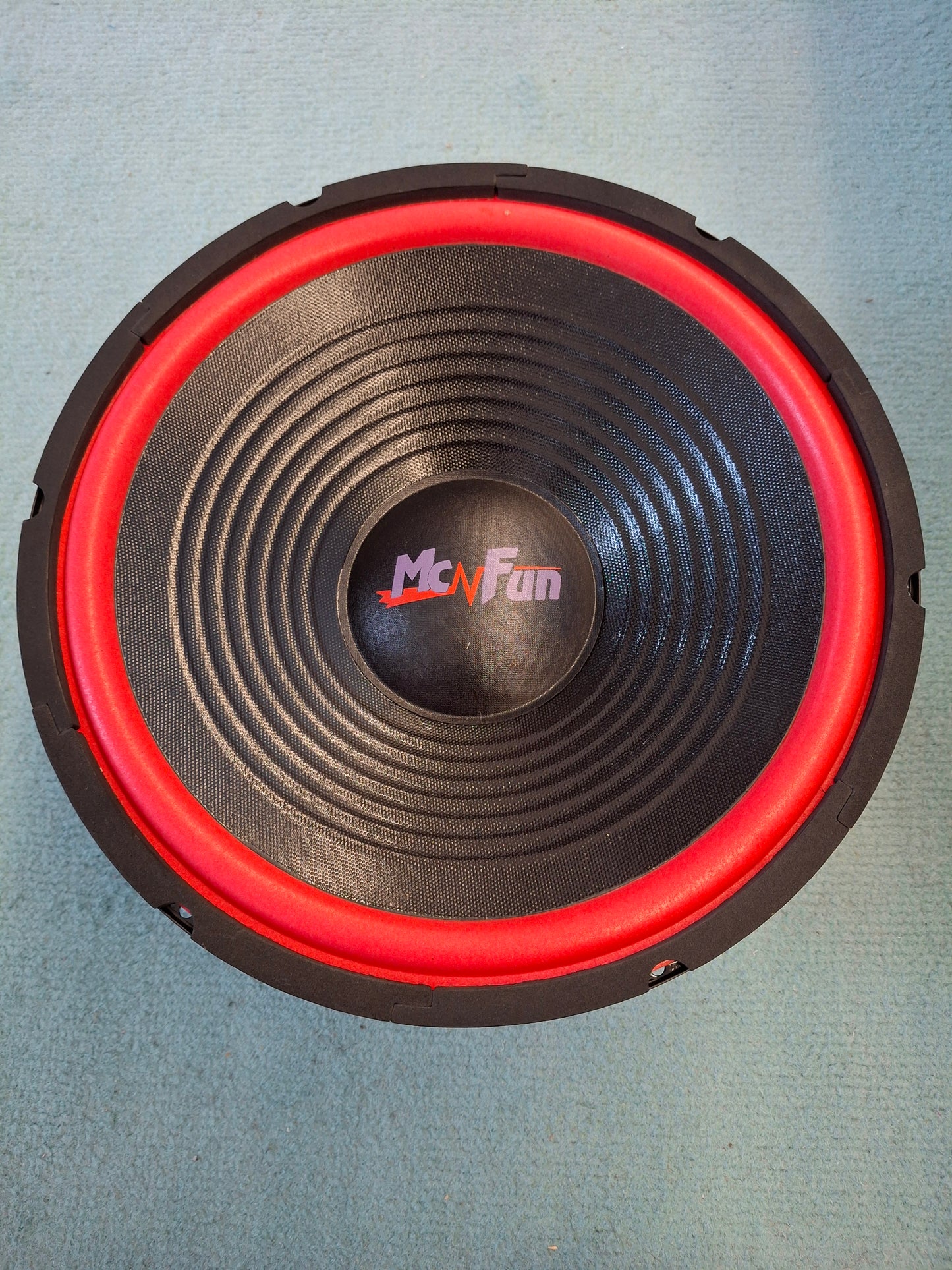 McFun HC-12  Lautsprecher-Chassis Ausführung rot/lila